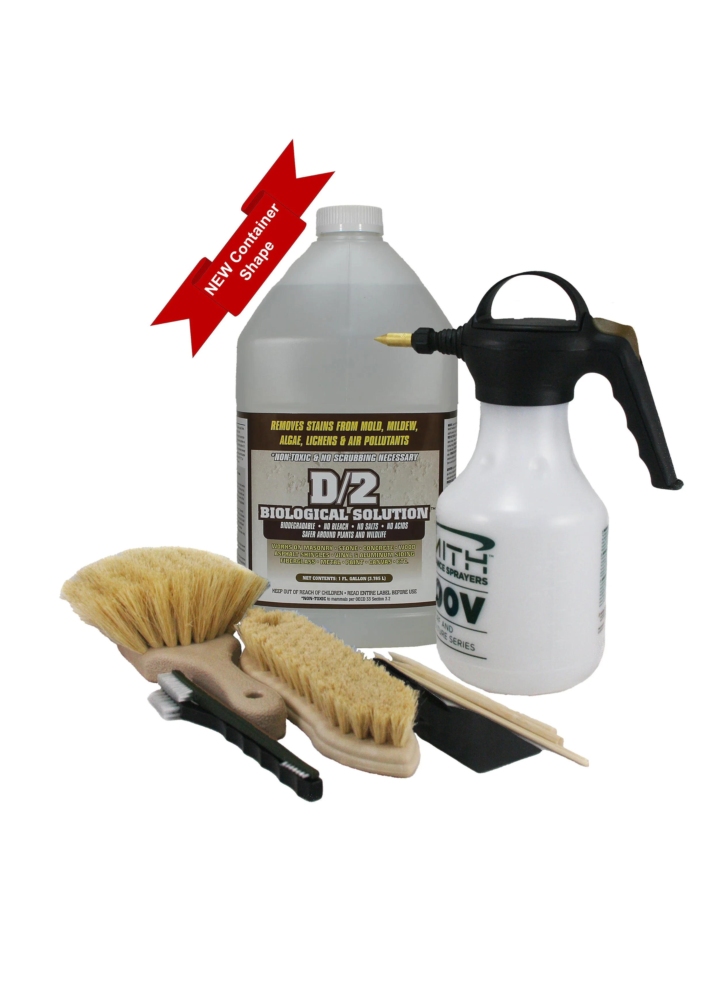 DETOBODY 　デトボディ DETOBODY HARMONITY D/2 Biological Solution Cleaning Kit - 1 Gallon — BEECK Mineral Paints